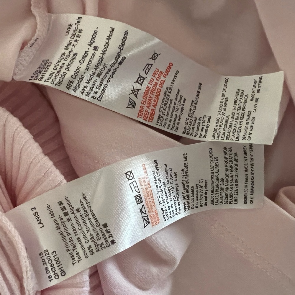 Lili Pink Sequin Kids Tops T Shirts 2pc Set Girl Pink Sequin Size 6 / 7 European - Picture 5 of 7